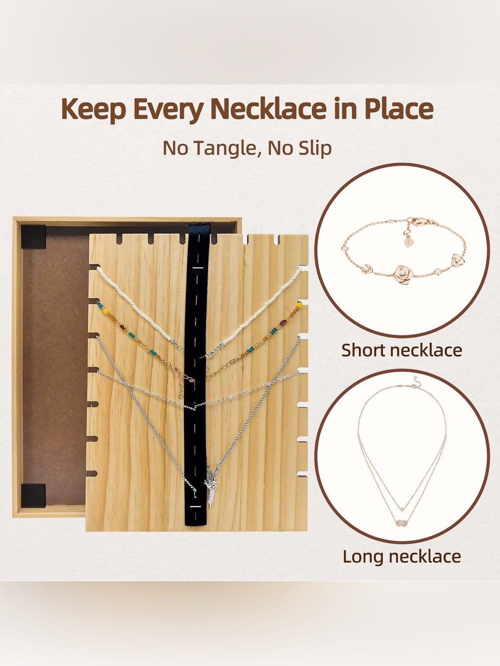 3PCS Necklace Display Stand Set- NEW - Picture 4 of 5